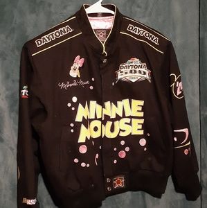 JH Design Minnie mouse Nascar XL coat